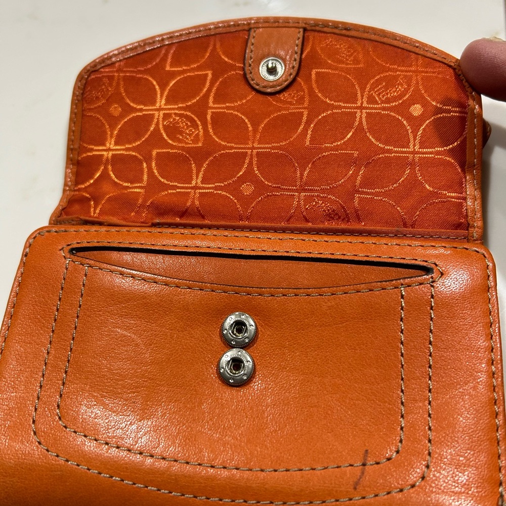 Fossil leather wallet - Picture 9 of 13